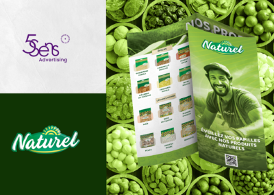 Conception de dépliant – Naturel