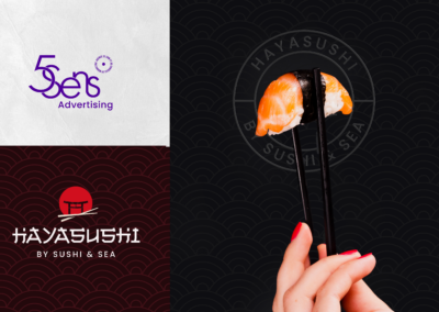 Conception Menu – Haya Sushi