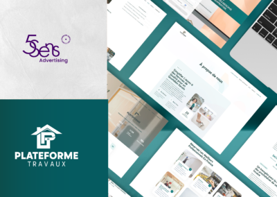 Développement web – Plateforme Travaux