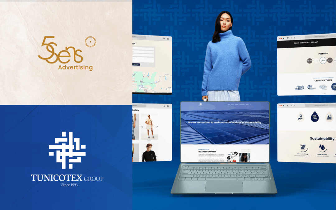 Conception d’un Site Web Vitrine – Tunicotex