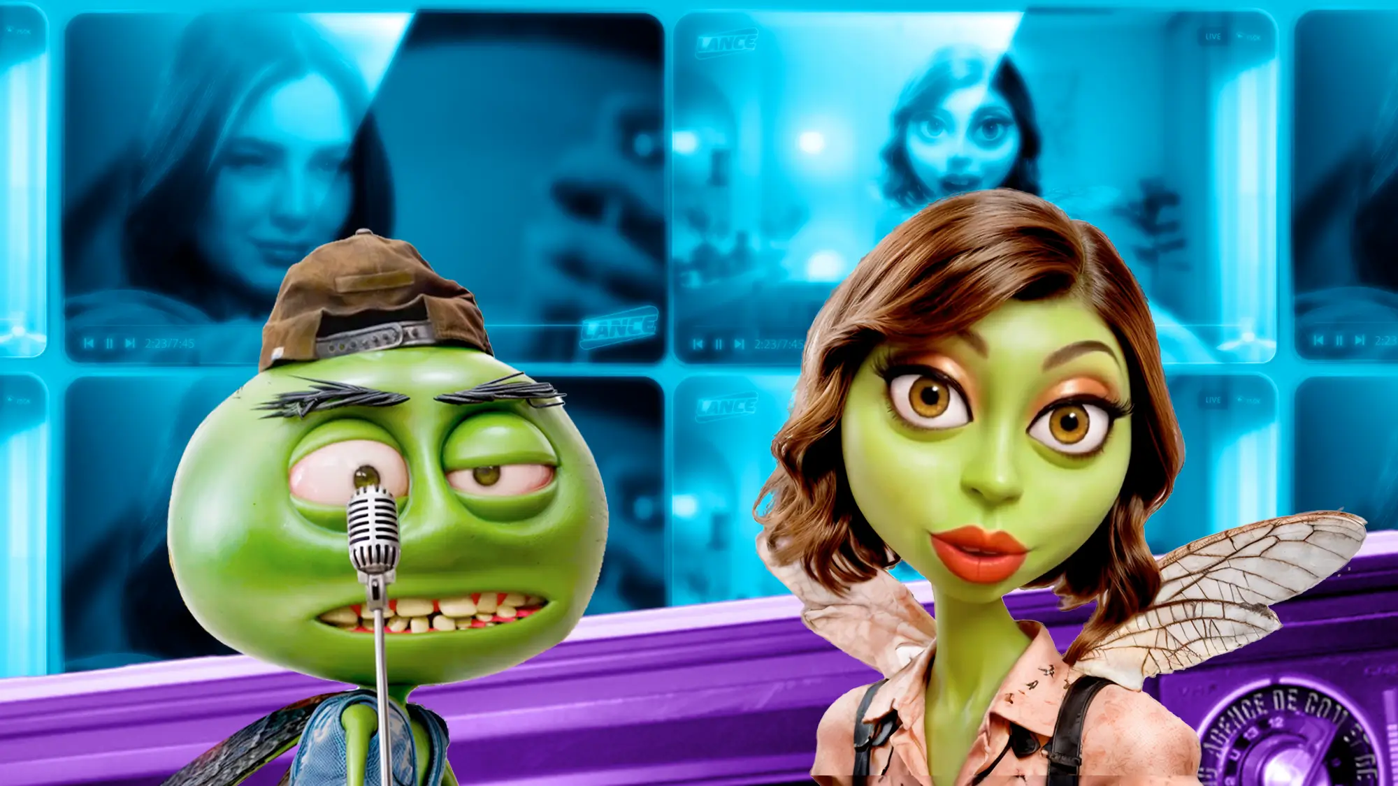 Campagne affichage urbain par 5 sens 