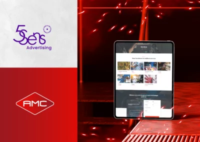Développement du site web –  AMC Tunisie
