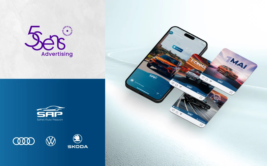 Gestion des réseaux sociaux — Sahel Auto Passion (Audi · Volkswagen · Škoda)