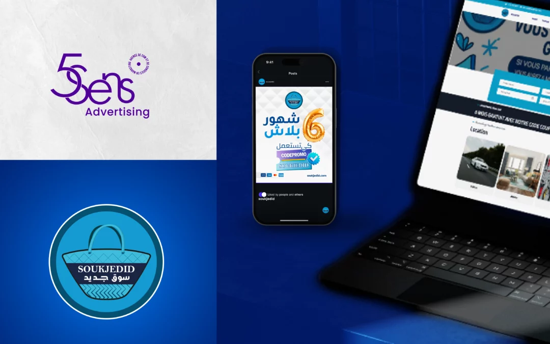 Gestion des réseaux sociaux – Souk Jedid