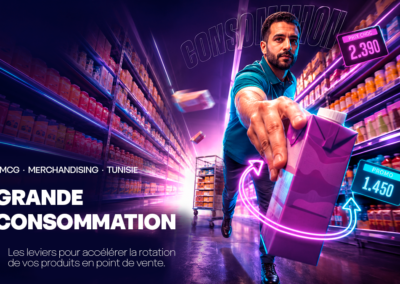 Grande consommation en Tunisie : les stratégies pour booster vos ventes en point de vente
