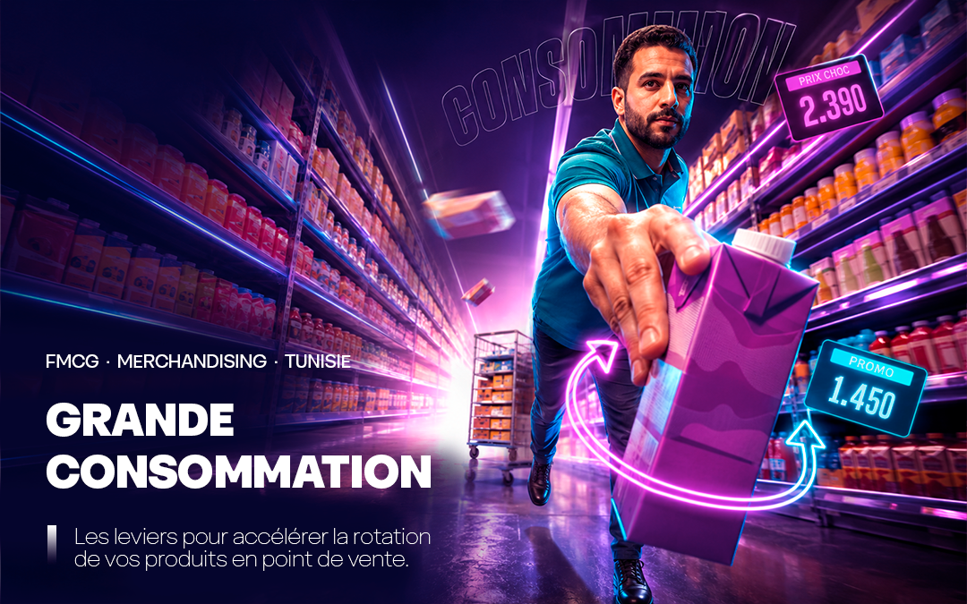 Grande consommation en Tunisie : les stratégies pour booster vos ventes en point de vente