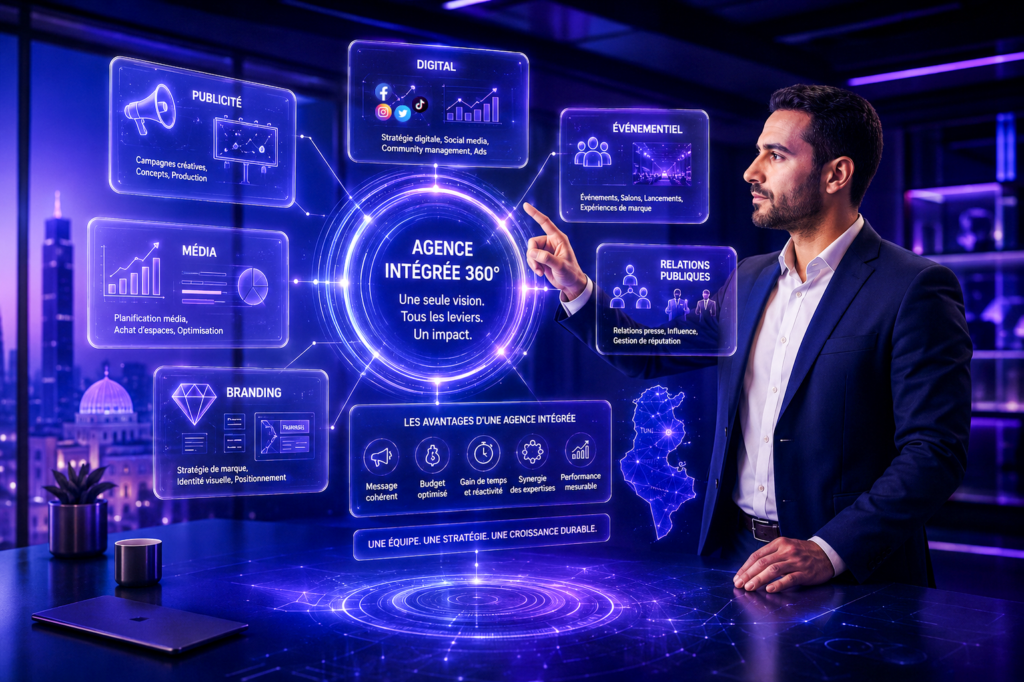 Agences de communication en Tunisie : typologie et agence de communication intégrée — 5 Sens Advertising