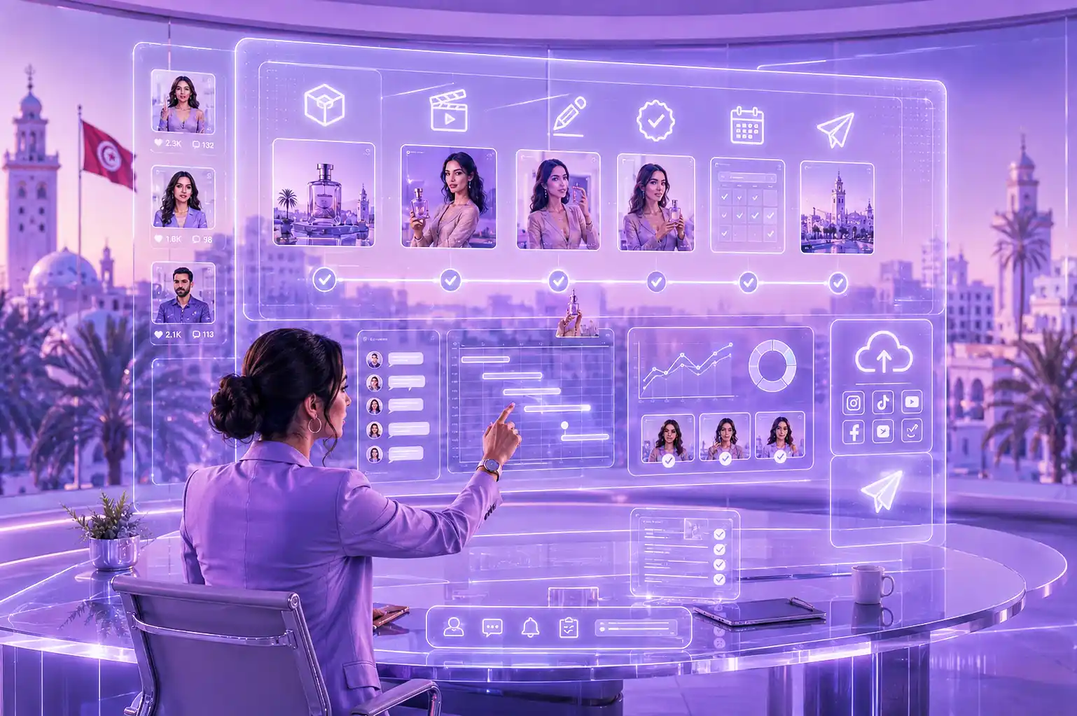 Coordination et suivi Marketing d’influence en Tunisie