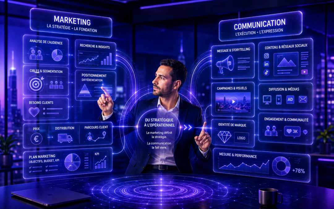 Marketing et communication : quelles différences ?