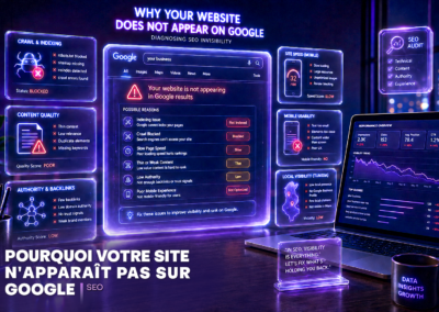 Pourquoi votre site n’apparaît pas sur Google ? Le diagnostic pour les décideurs