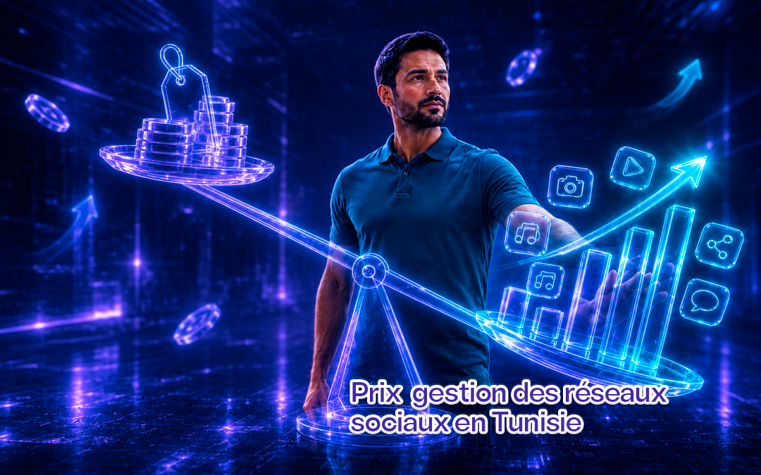 Prix gestion des réseaux sociaux en Tunisie