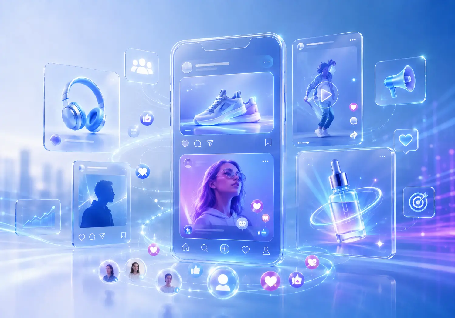 Social, Ads & Influence (En ligne) — la découverte et le désir
