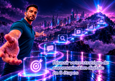 Réussir votre stratégie de communication digitale en 8 étapes