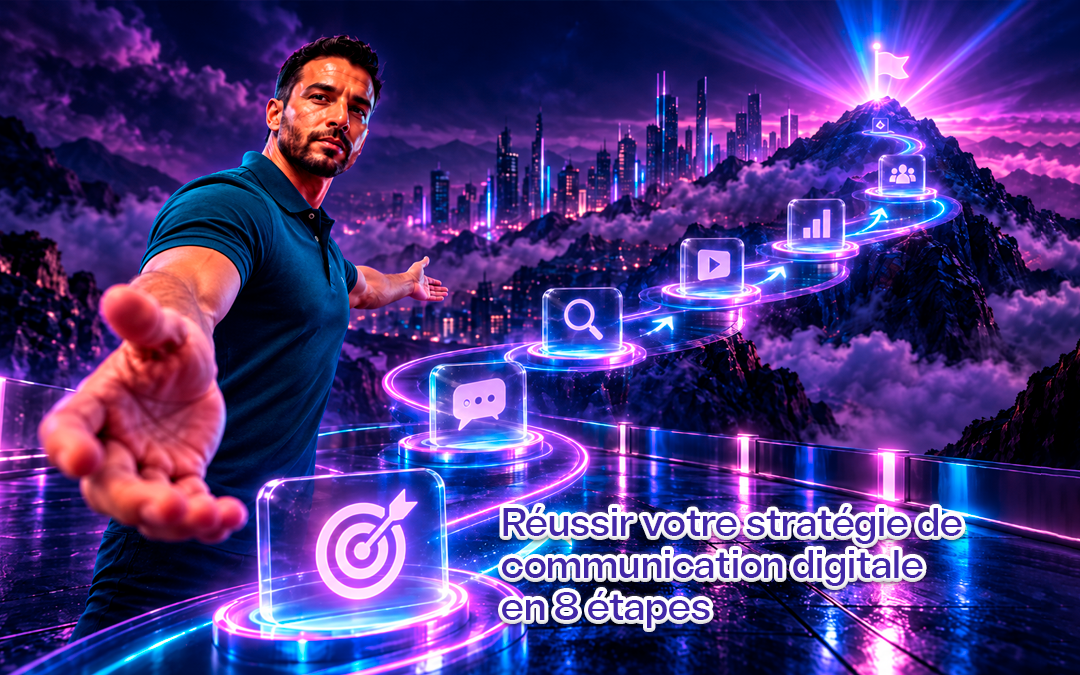 Réussir votre stratégie de communication digitale en 8 étapes