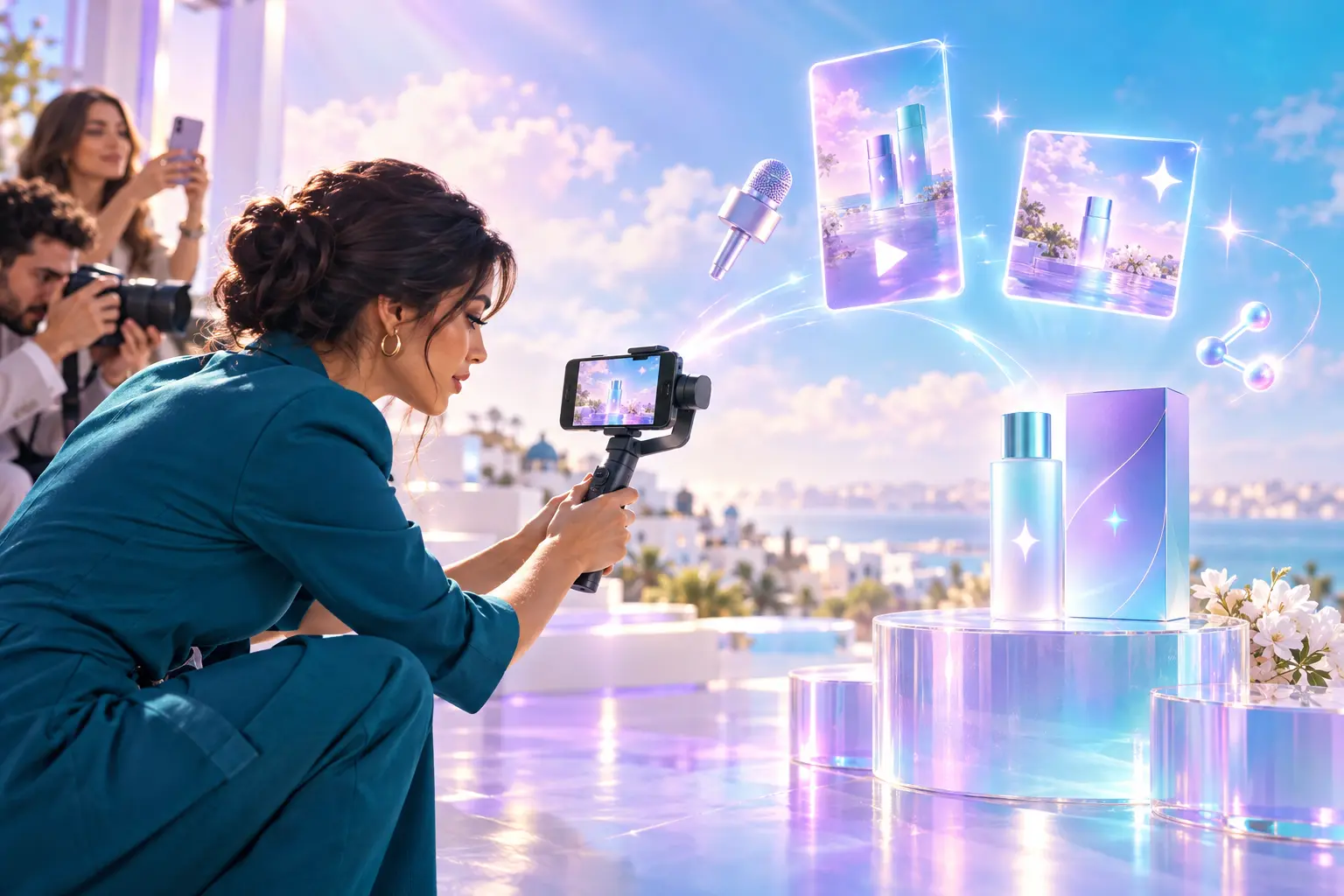 Lancement presse, influence et contenu digital
