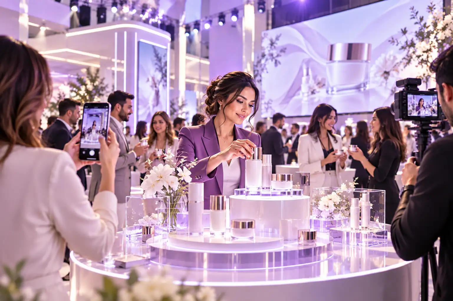 Lancements de produits et activations de marque
