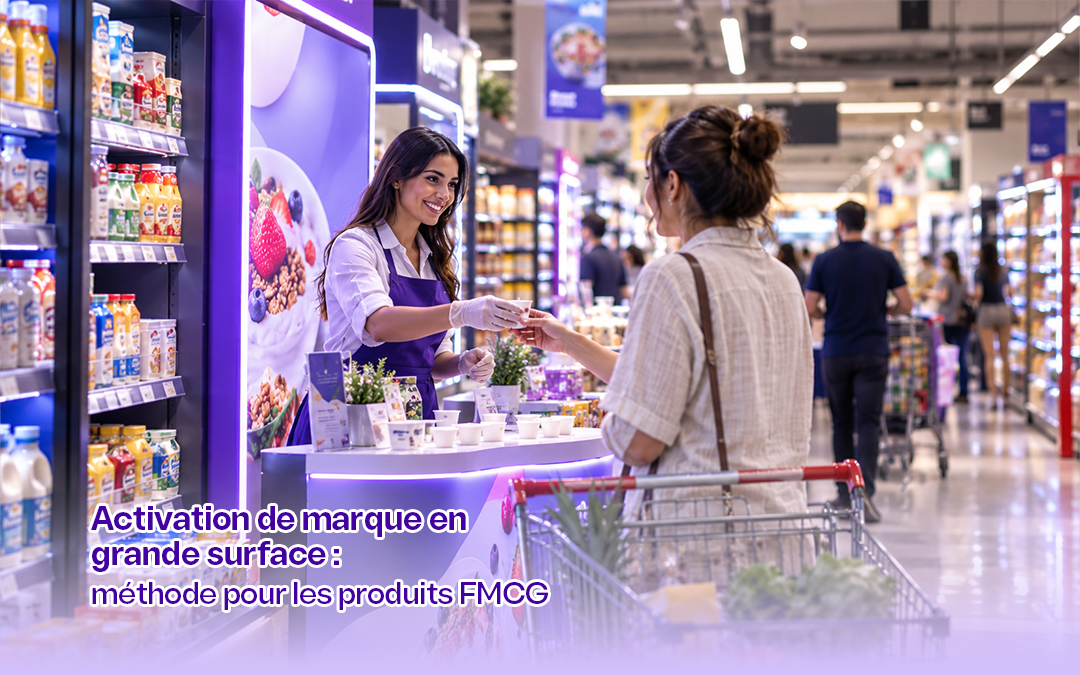 Activation de marque en grande surface : méthode pour les produits FMCG