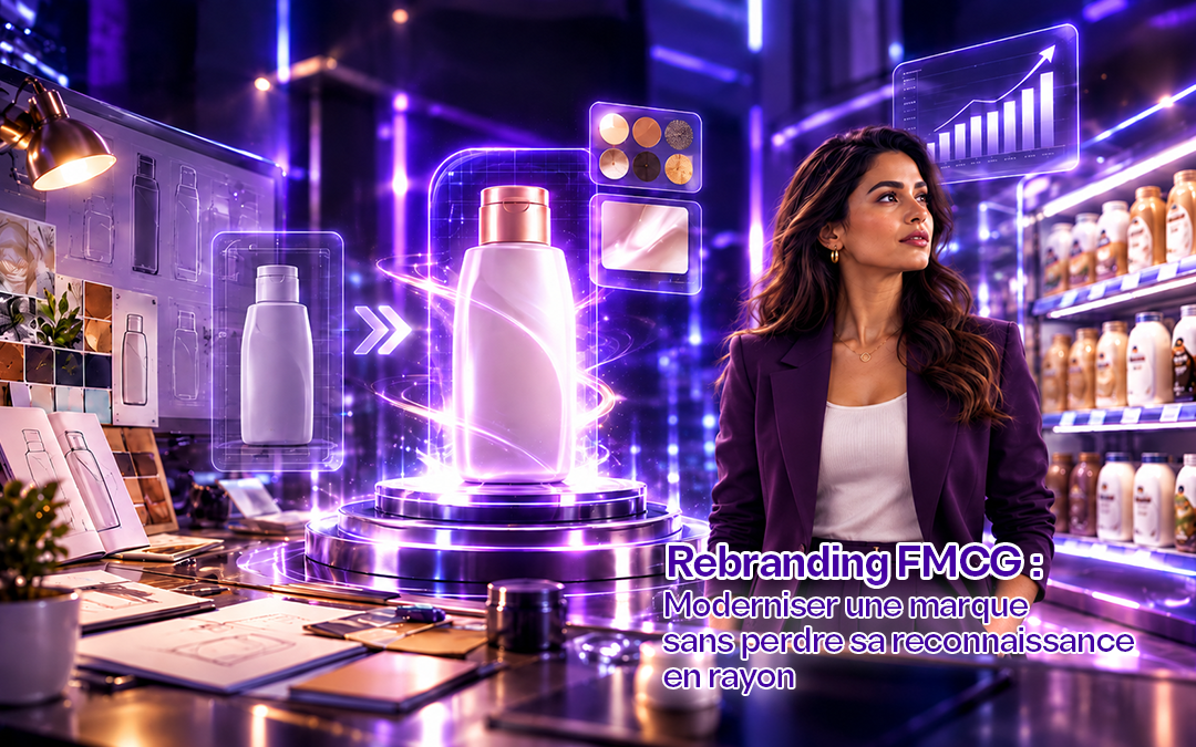 Rebranding FMCG : moderniser une marque sans perdre sa reconnaissance en rayon